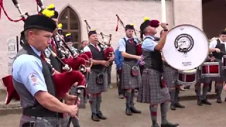 "We Will Rock You" by the Isle of Cumbrae Pipe Band during 2018 Braemar Gathering weekend