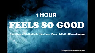 Snoop Dogg & Wiz Khalifa - Feels So Good ft. Nate Dogg, Warren G, Method Man & Redman ( 1 Hour )