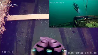 Wreckdiving with Fifish V6 and V6 Expert