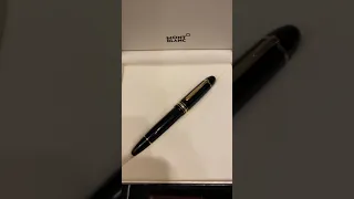 Montblanc Meisterstück 149 unboxing