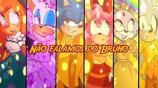 Encanto X Sonic - Não falamos do Bruno Edit Cover (Color Coded)