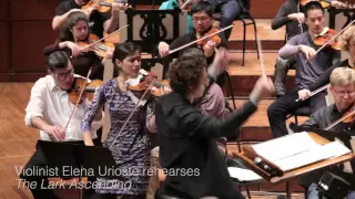 SFS in Rehearsal: Elena Urioste plays Vaughan Williams's The Lark Ascending with the SF Symphony