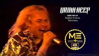 Uriah Heep - Stadion X-lecia, Warsaw, Poland 1992.08.14 (Colorized 4k Ultra HD Video Quality)