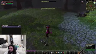 Streamer tries Classic WoW Hardcore! Death = Delete! It doesn't end well!