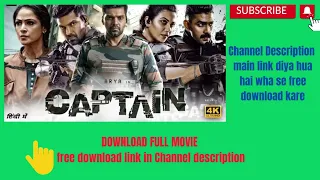 CAPTAIN New Released Full Hindi Dubbed Movie 2023 | Arya, Aishwarya Lekshmi | South Movie Hindi New