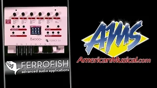 Ferrofish B4000 Plus In Depth Overview - Ferrofish B4000 Plus Drawbar Organ Module