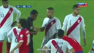 Чили 2 1 Перу   Кубок Америки 2015   1 2 финала