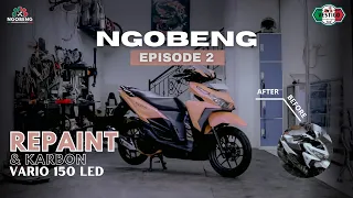 #NGOBENG - Repaint honda vario 150 LED OLD Eps 2