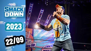 JOHN CENA VA COMBATTRE À FASTLANE ! | RÉSULTATS SMACKDOWN 22 SEPTEMBRE 2023