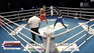 Freddy Pérez (CUB) vs. Alexander Okafor (GER) Cologne World Cup 2022 SF's (92kg)