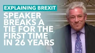 Speaker is Forced to Break Brexit Deadlock - Brexit Explained