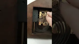 Testing a gong of the Junghans mantle clock