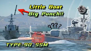 Little Boat, Big Punch: PG-02 Type-90 Missile Test | War Thunder