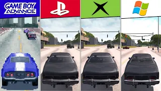 Driv3r - Graphics Comparison ( PS2 vs Xbox vs PC vs GBA )