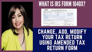 How To Amend Your Tax Return? Use IRS Form 1040X