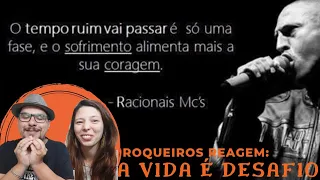 Rockeiros reagem a RAP - Racionais A Vida é Desafio (REALIDADE CRUA) - Respetáculo Vida Sem Trilhos