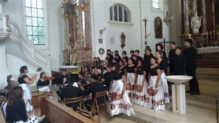 Coro boliviano "ArteCanto" en la iglesia de San Joseph en Tutzing (05), 07/07/19