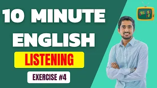 English Exercise #4 | Listening Exercise Through English Conversation Dialogues | English TV ✔