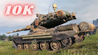 AMX 50 B - 10K Damage 5 Kills  World of Tanks Replays 4K