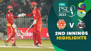 2nd Innings Highlights | Islamabad United vs Lahore Qalandars | Match 26 | HBL PSL 8 | MI2T