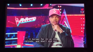 The Voice 2023, Chance the Rapper can’t believe it 😜 - Battles Day 1 (3/27/23)