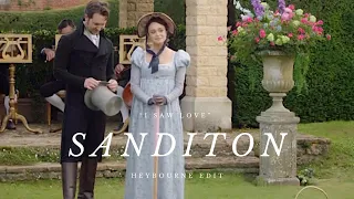 I Saw Love // Charlotte Heywood and Alexander Colbourne (Heybourne) Sanditon S2