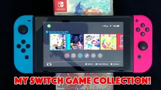 My Nintendo Switch Game Collection as of October 2018!