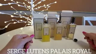 ⚜️Serge Lutens PALAIS ROYAL ☝️Флаконы с арками! Мечта коллекционера!