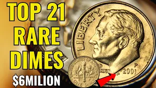 Top 21 Most Valuable Roosevelt Dimes To Look For in Your Pocket Change Each Worth Over $3 Million