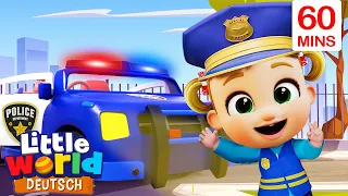 Tatü Tata - Die Polizei ist da | Kinderlieder für Kleinkinder | Little World Deutsch