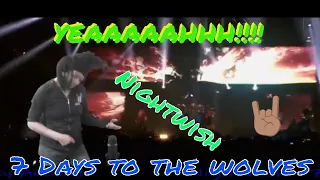 Nightwish - 7 Days To The Wolves (Live at Wembley Arena) reaction by Miss Jai