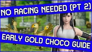 Early Chocobo Breeding Trick in Final Fantasy 7 - Get A Gold Chocobo with Tifa Guide! Part 2