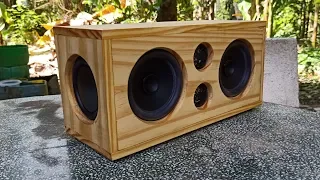 DIY 100W bluetooth speaker 🔊🔊🔊