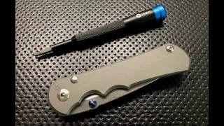 How to disassemble and maintain the Chris Reeve Knives Large Inkosi Pocketknife