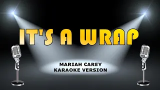 It's A Wrap by Mariah Carey Karaoke Version #rnbsoul #popsong