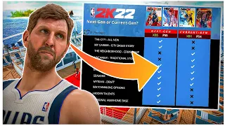 The Major Differences Between NBA 2k22 Current Gen & Next Gen!