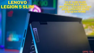 This Affordable BEAST Blew My Mind! Lenovo Legion Slim 5 - 14.5" OLED - Ryzen 7 7840hs - RTX 4060