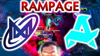 NIGMA vs AURORA - MIRACLE vs 23SAVAGE! RAMPAGE GAME! ▌ELITE LEAGUE DOTA 2024