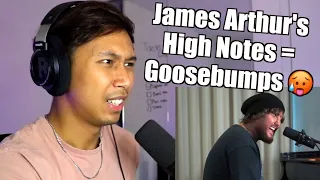 Musician reacts to James Arthur (Thousand years cover)