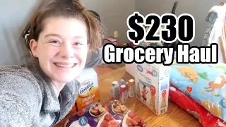 APRIL ONCE A MONTH GROCERY HAUL |  WALMART Grocery Haul