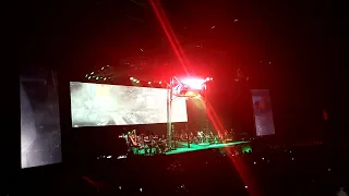 Jeff Wayne's The War Of The Worlds Glasgow Hydro April 2nd The Artilleryman and the fighting machine