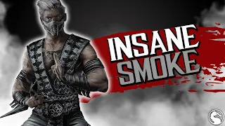 This Smoke player was IMPOSSIBLE to BLOCK! - Mortal Kombat X