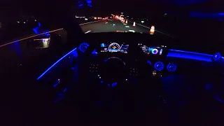 2020 MERCEDES AMG CLA 35 | NIGHT DRIVE POV | AMBIENT LIGHTING by AutoTopNL