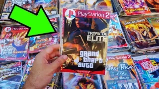 COMPREI MAIS JOGOS DE PS2 NO CAMELÔ (FUNCIONOU?)