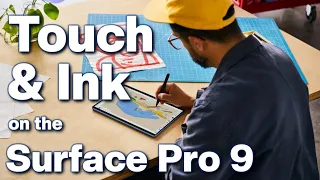 Surface Pro 9 - Illustrate using Touch and Ink