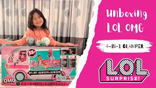 Unboxing LOL OMG 4 in 1 Glamper Van ! | Mainan LOL OMG Surprise