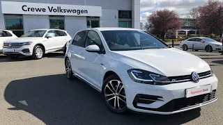 Approved Used Volkswagen Golf R-Line Edition 1.5TSI DSG in Pure White - KN70YPW
