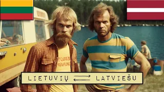 Latvian vs Lithuanian | Can they understand each other? | Episode  1