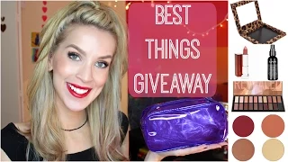 Best Things GIVEAWAY! (makeup + hair things!) | LeighAnnSays