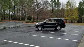 Lexus GX470 SUV Drifting